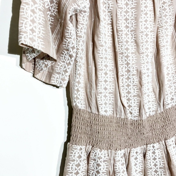 TULAROSA Fiona Embroidered Boho Dress French Mauve - Picture 7 of 8